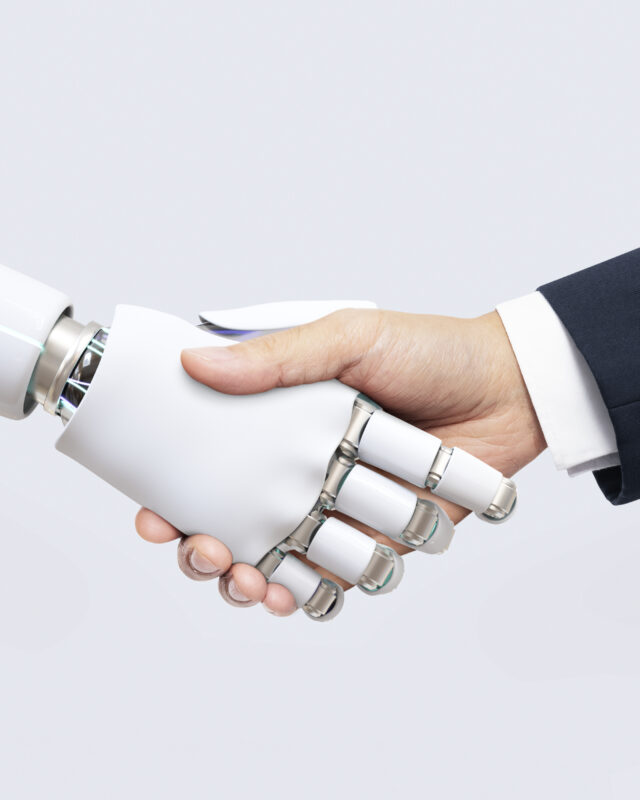 AI background business technology, digital transformation LA INTEL·LIGÈNCIA ARTIFICIAL AL MÓN LABORAL